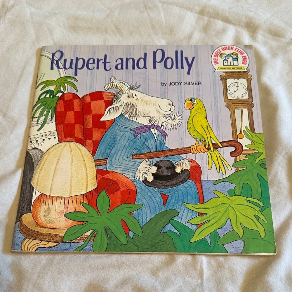 Rupert and Polly *Vintage* Children's Fiction Paperback Book
